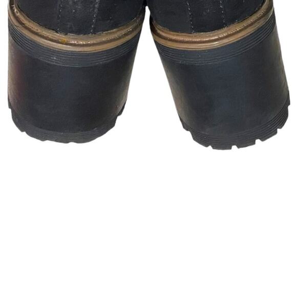 Espirit Flynn Boot Black Fabric Ankle Heeled Size 8.5 - Picture 9 of 10